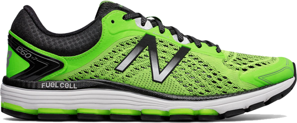 New Balance's Pinnacle Cushioned Stability Shoe, The - New Balance 1260 V7 (600x249), Png Download