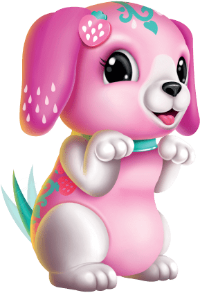 Pawberry - Little Live Pets Pawberry (575x475), Png Download