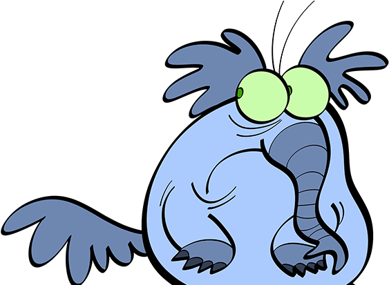 Anteater - Cartoon (1600x412), Png Download