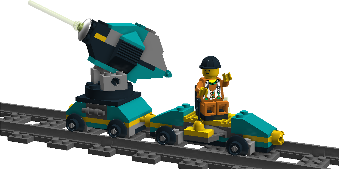Rti88xs - Lego Rock Raiders Train (1126x576), Png Download