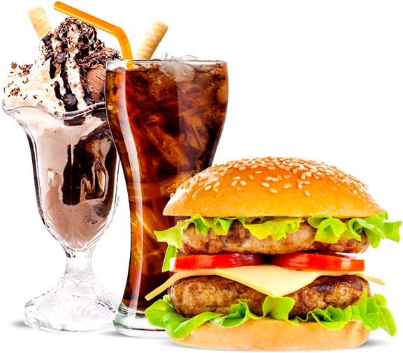 We Serve Breakfast All Day Call Us Come See Us - Hamburger (638x546), Png Download