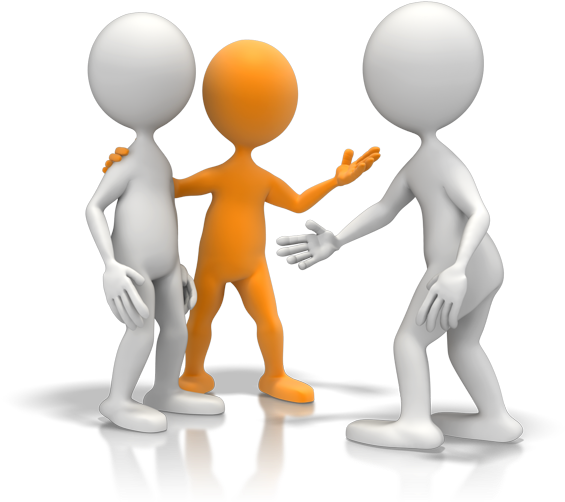 When You're Introducing Two People, You're Taking Valuable - Meeting Introductions (600x525), Png Download