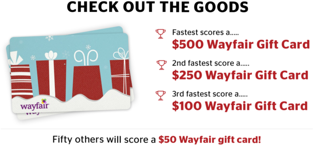 Quicken Loans Winter Quikly Ends As Soon As The Live - One Bella Casa Happy Holidays Presents Throw Pillow (652x313), Png Download