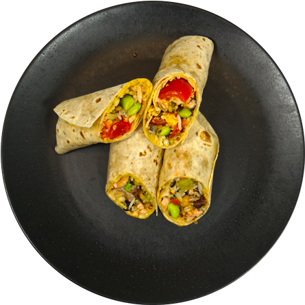 Wrap Roti (500x500), Png Download