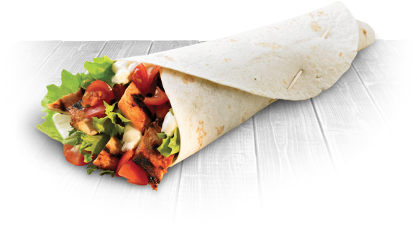 Nutrition Information - Peri Peri Chicken Wrap Png (600x500), Png Download