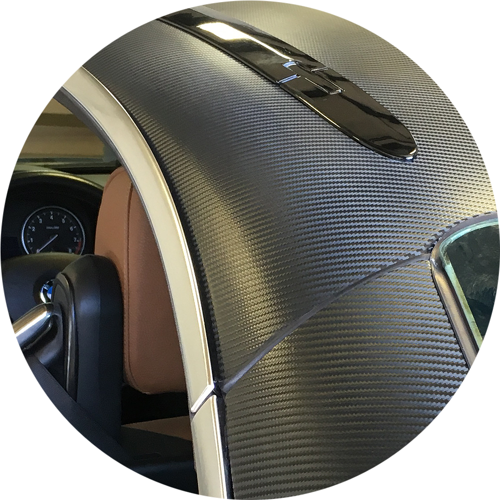 Bubble-carbon Fiber Vechile Accent Wrap - Carbon Fibers (1000x1000), Png Download