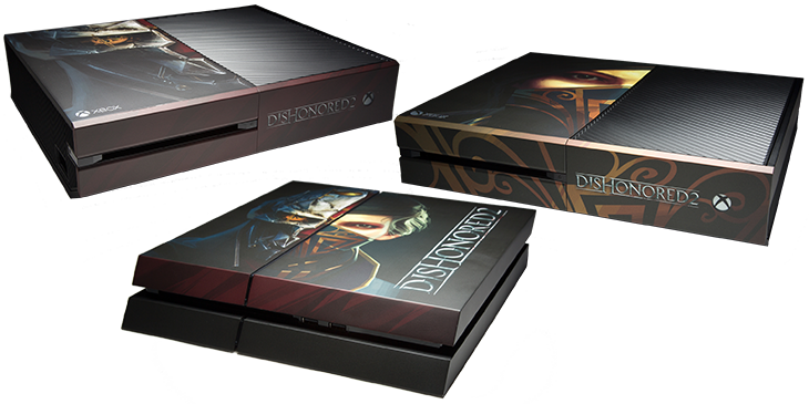 31 Aug - Dishonored 2 Xbox One Console (730x365), Png Download