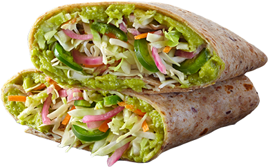 7he Coup Veggie Wrap - Coup Wrap (400x359), Png Download