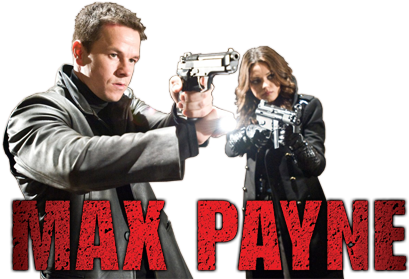 Max Payne Movie Image With Logo And Character - Max Payne Film Png (500x281), Png Download