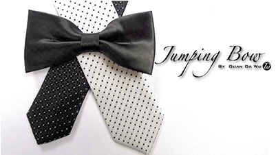 Jumping Bow Tie - Jumping Bow Tie By Guan Da Wu (400x400), Png Download