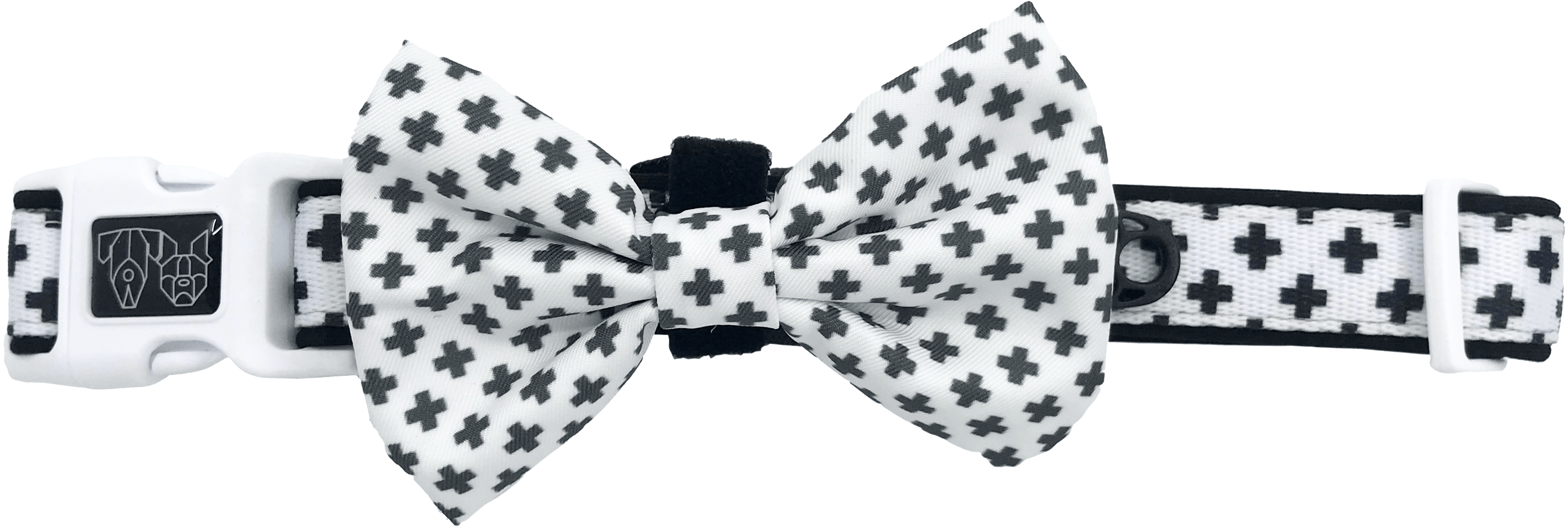 Dog Collar & Bow Tie - Dog (4096x1287), Png Download