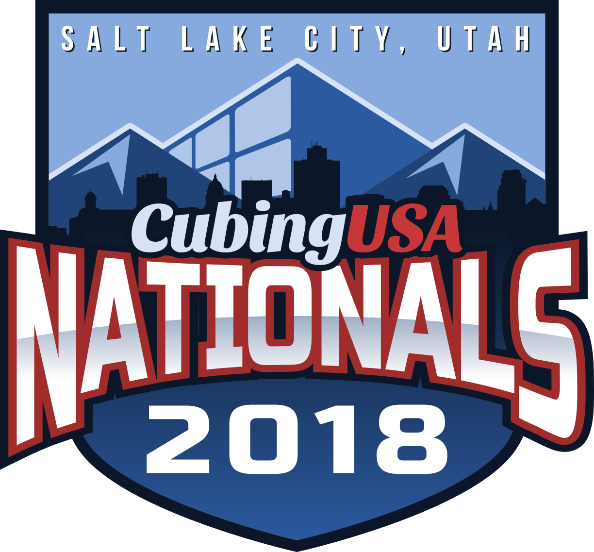 Cubingusa Nationals 2018 Logo - Us Nationals 2018 Cubing (1224x1137), Png Download