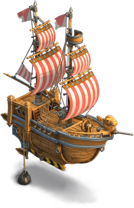 Flying Ship Stage5 - Wiki (437x680), Png Download