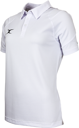Gilbert Rugby Vapour White Womens - Gilbert Vapour Polo (450x450), Png Download