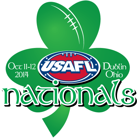 2014 Usafl National Tournament - United States Australian Football League (500x500), Png Download