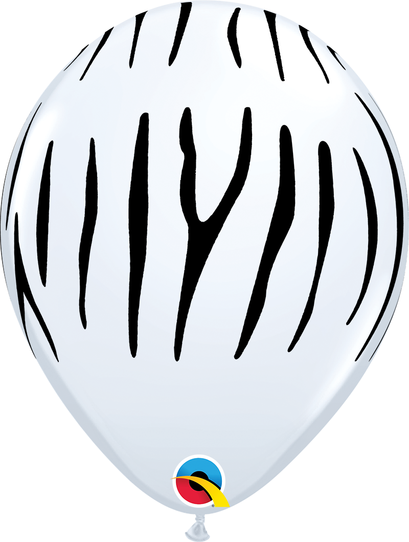 11 Inch Zebra/tiger Stripes - Latex (700x700), Png Download