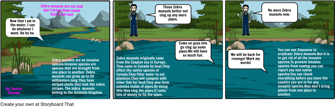 Zebra Mussels - Zebra Mussel (1164x385), Png Download