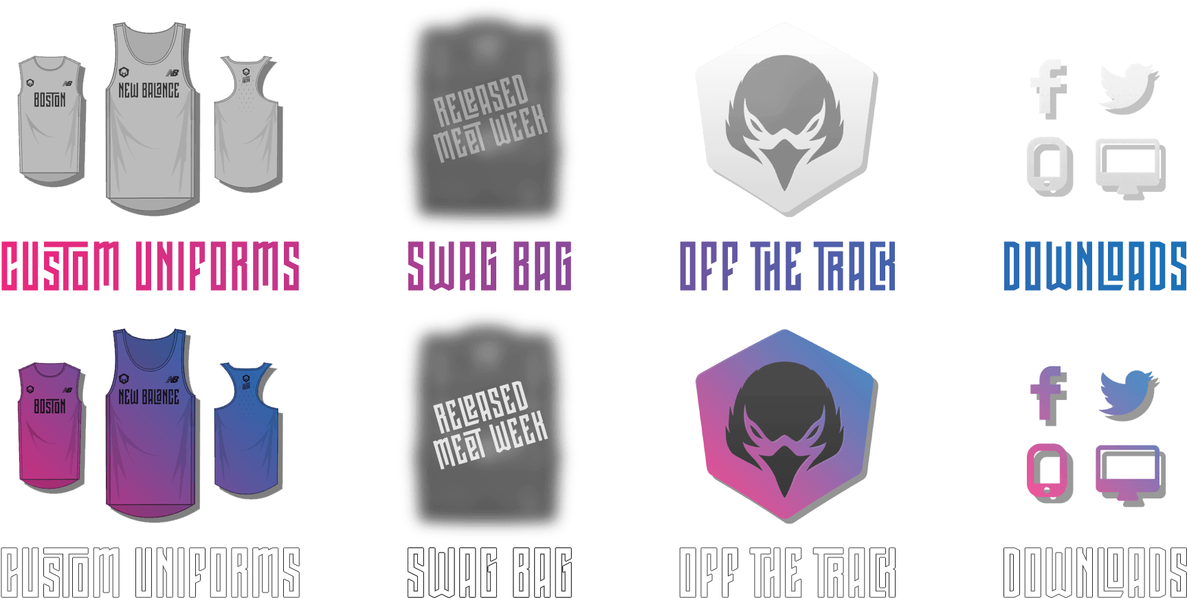 New Balance Indoor Nationals 2018 (2020x892), Png Download