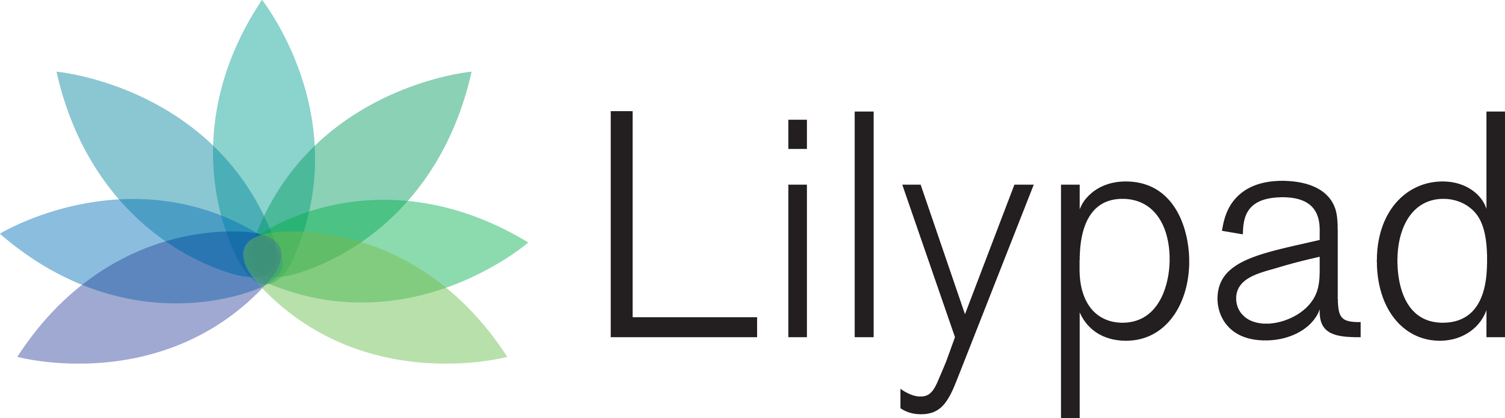 Lilypad Logo Wordmark - Lily Pad Logo (2938x816), Png Download