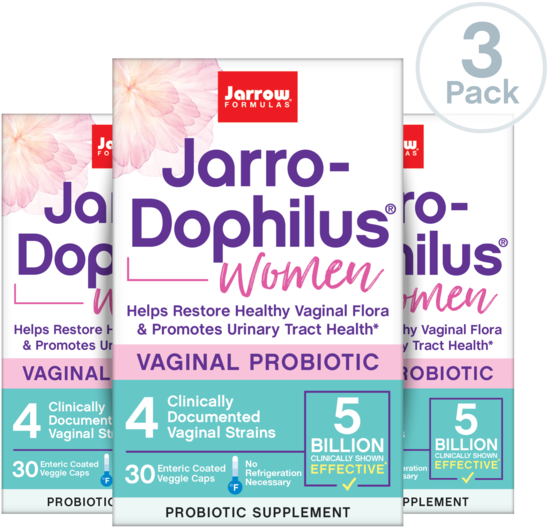 Jarro-dophilus® Women, 5 Billion Cells Per Veggie Capsule, - Household Supply (600x600), Png Download