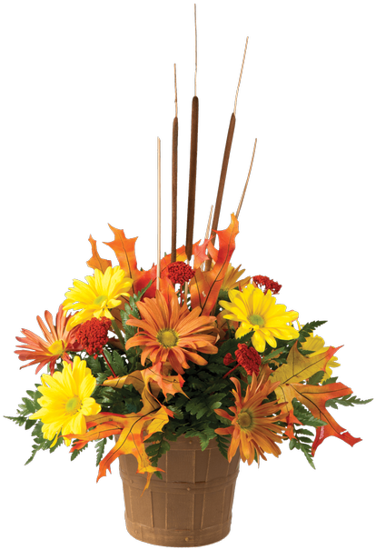 Fall Bushel • $19 - Connells Maple Lee Flowers & Gifts (500x611), Png Download