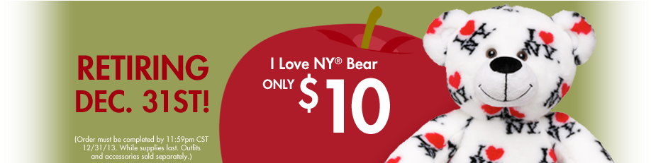 Us Hf Nybear - Stuffed Toy (945x290), Png Download