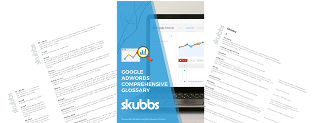 Skubbs Sem Adwords - Brochure (655x255), Png Download