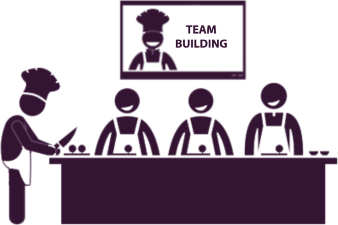 Guests Can Participate In A Simple Cooking Collaboration - Team Cooking (758x511), Png Download
