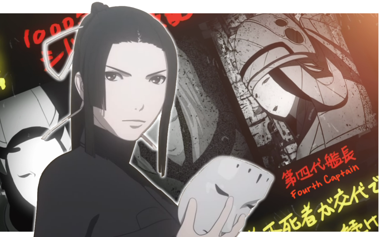 The 2nd, R3d And Forth Captain Of Sidonia - Knights Of Sidonia Captian Kobayashi (1281x801), Png Download