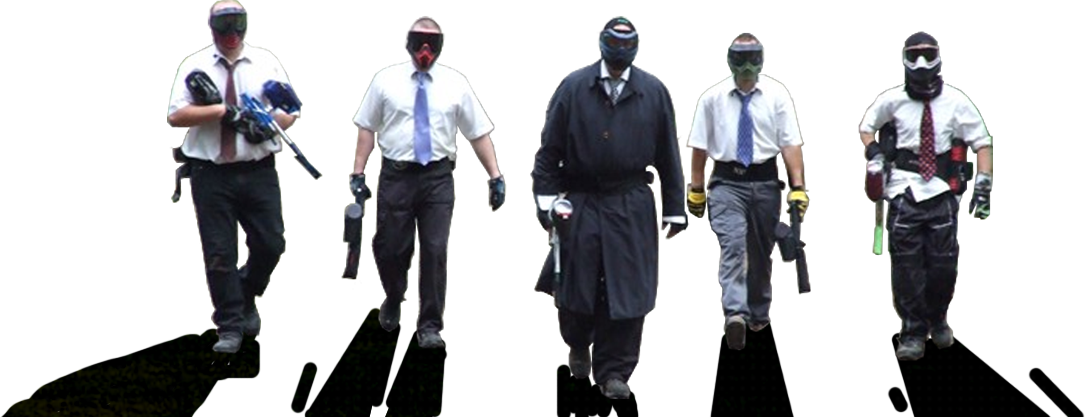 Low Impact Paintball Introducing The Revolutionary - Paintball Team Building (1085x417), Png Download