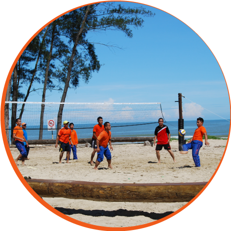 Our Facilities - Team Building - Beach Republic (469x469), Png Download