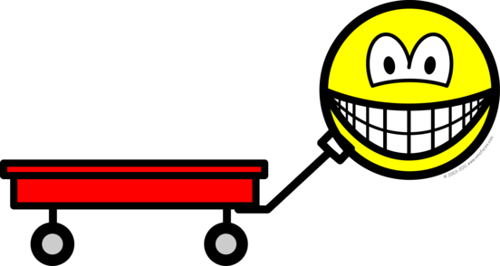Red Wagon Smile - Smiley (552x294), Png Download