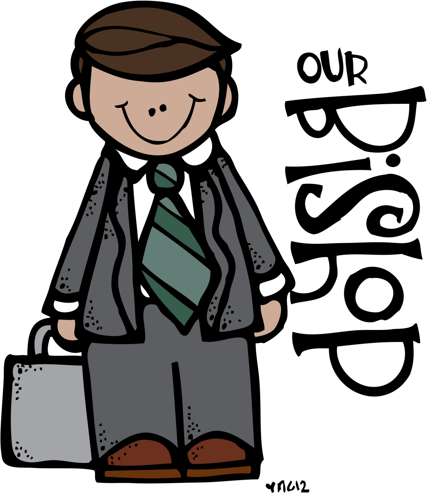 Lds Bishop Clipart - Clip Art Lds Bishop (1394x1600), Png Download