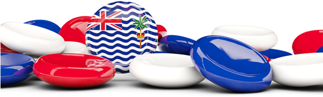 Round Buttons Background - British Indian Ocean Territory National Country Flag (640x480), Png Download