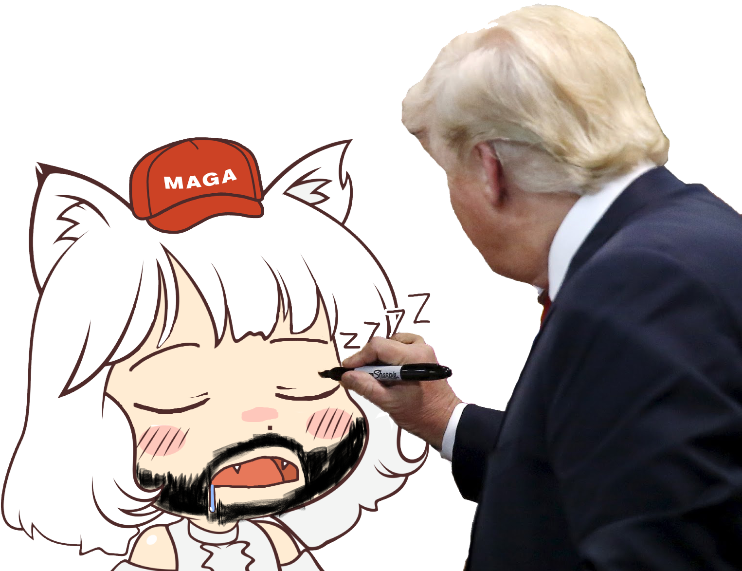 24 Mb Png - Donald Trump 2016: Awooovment Tote (1525x1173), Png Download