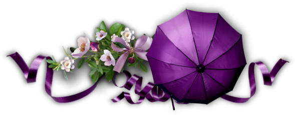 3089864855 1 15 Cn5wxwpl - Tubes Rose Violettes Png (600x257), Png Download