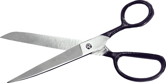 Hair Scissors Png Download - Scissors Png (640x320), Png Download