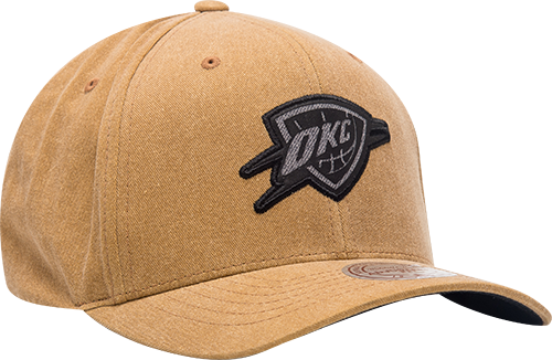 Mitchell & Ness Nba Oklahoma City Thunder Washed Heather - Nba (500x326), Png Download