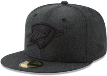 Oklahoma City Thunder Nba New Era 59fifty Total Tone - Baseball Cap (480x270), Png Download
