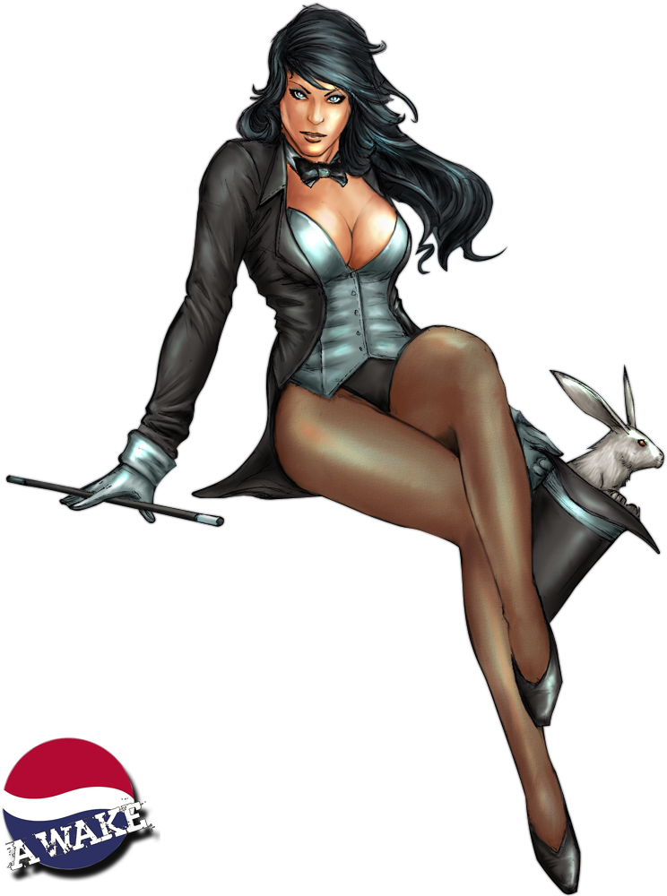 Dc Comics Zatanna Png (800x1000), Png Download