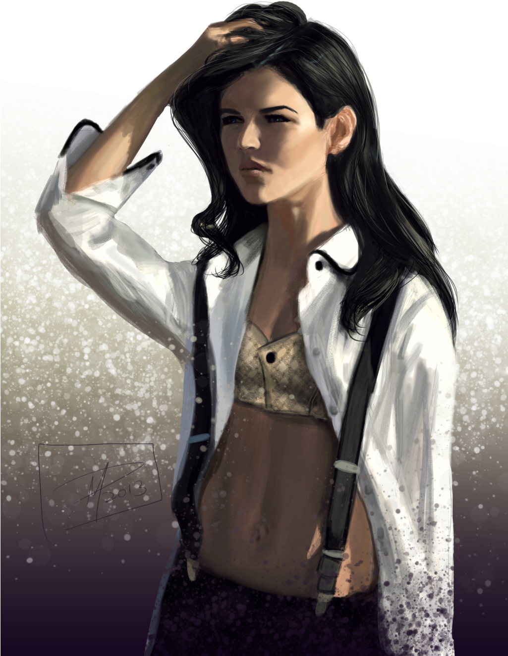 Zatanna-yj By Jadenwithwings - Superboy Dc Young Justice (1024x1448), Png Download