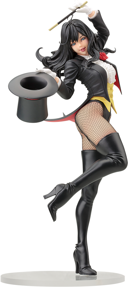 Dc Comics Statue Zatanna - Dc Comics Pvc Figures (480x1000), Png Download