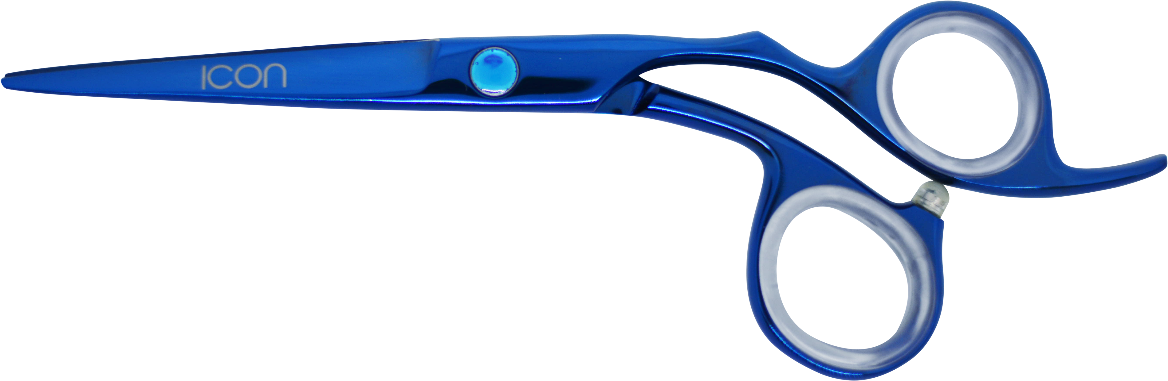 Icon 6" Blue Crane Titanium Coated Hair Cutting Shears - Hair-cutting Shears (4000x3000), Png Download