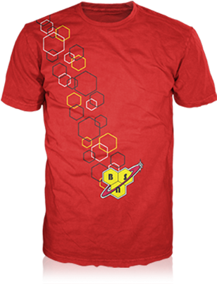 Bsn® Logo Hexagon T-shirt - Overwatch T Shirt (426x454), Png Download
