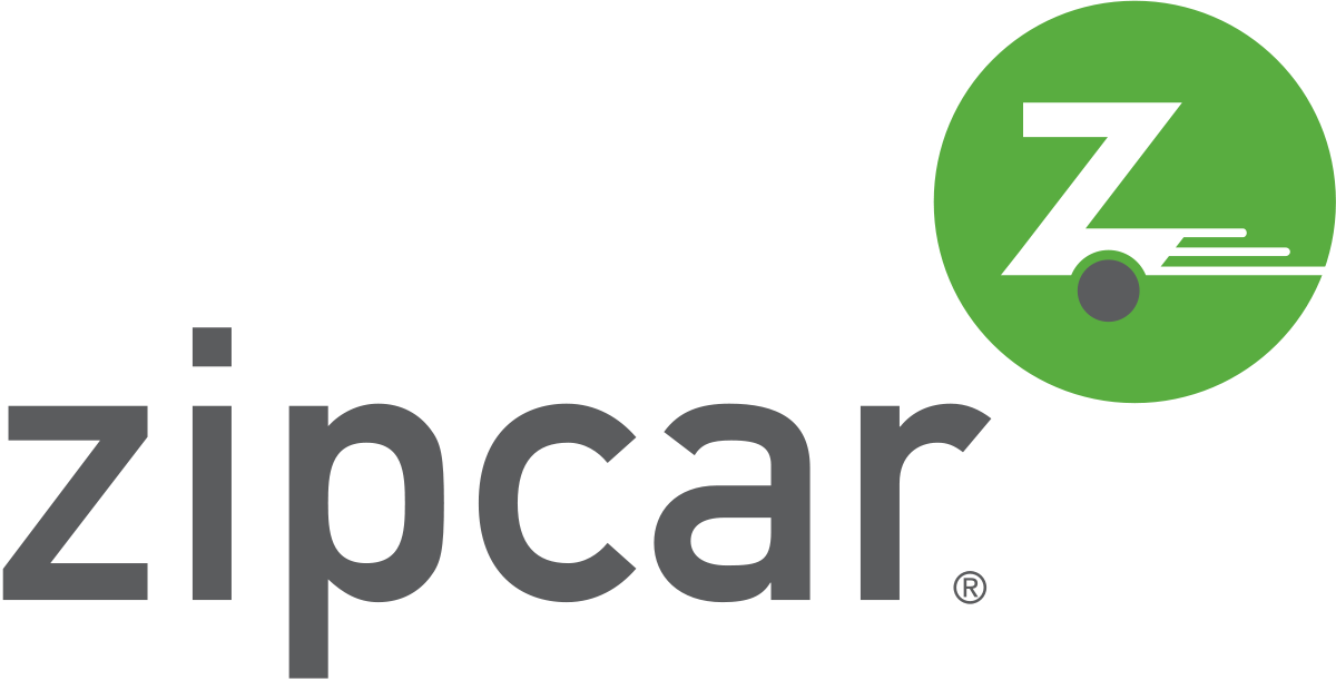 Logos, Zipcar Wikipedia Artistic Zip Car Logo Lovable - Zipcar Logo Png (1200x611), Png Download