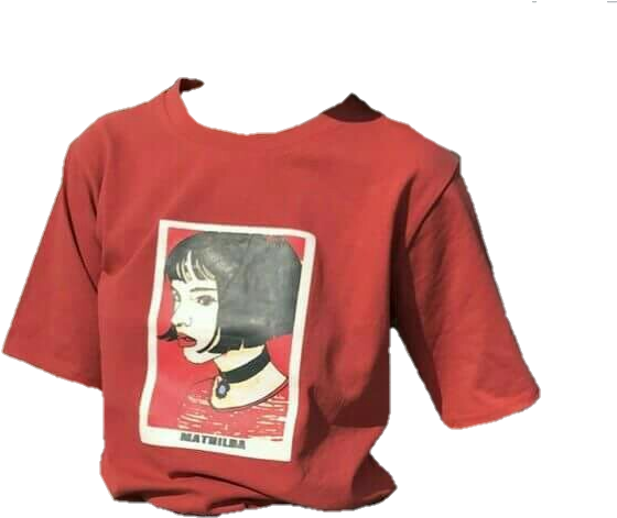 Fashion, Red, And Outfit Image - Japanese Vintage T Shirt (700x700), Png Download