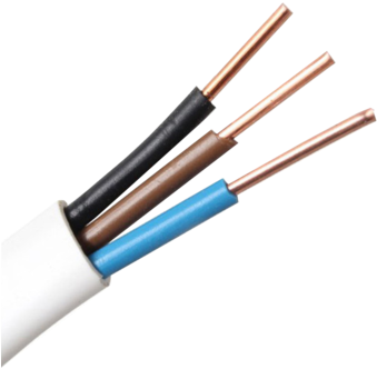 Housing Electrical Wire 4mm2 Copper Aluminum Core Pvc - Aluminum Electrical Wire (350x350), Png Download