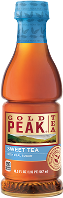 Sweet Tea - Gold Peak Unsweetened Tea (400x400), Png Download