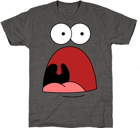 Shocked Patrick Png For Kids - Gay Jesus Ah Men (484x484), Png Download