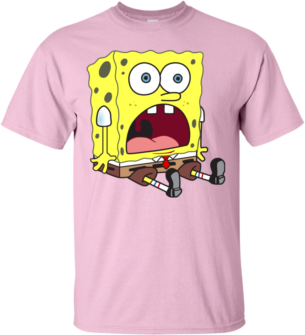 Shocked Spongebob T-shirt - Maglietta Gucci Bugs Bunny (1155x1155), Png Download